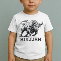 Crypto Trader Cryptocurrency Investor Day Trading Bullish Toddler T-Shirt