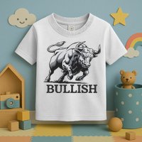 Crypto Trader Cryptocurrency Investor Day Trading Bullish Toddler T-Shirt