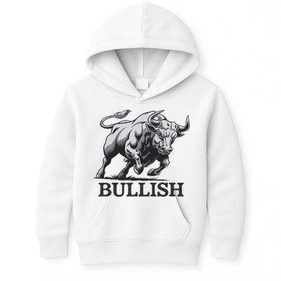 Crypto Trader Cryptocurrency Investor Day Trading Bullish Kids Hoodie