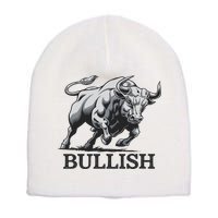 Crypto Trader Cryptocurrency Investor Day Trading Bullish Short Acrylic Beanie