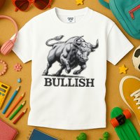 Crypto Trader Cryptocurrency Investor Day Trading Bullish Kids T-Shirt
