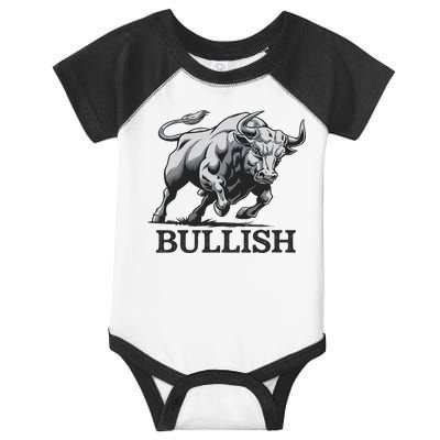 Crypto Trader Cryptocurrency Investor Day Trading Bullish Infant Baby Jersey Bodysuit