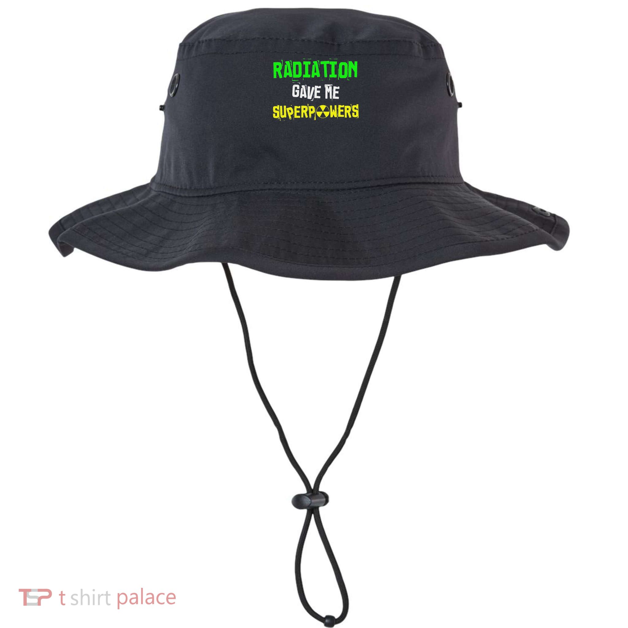 Chemo Treatment Cancer Patient Funny Radiation Superpowers Bucket Hat