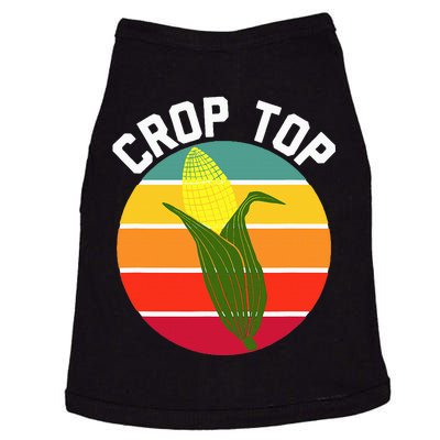 Crop Top Country Fair Joke Pun Corn On The Cob Corny Doggie Tank