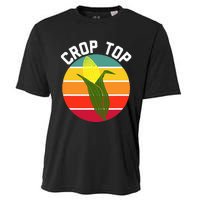 Crop Top Country Fair Joke Pun Corn On The Cob Corny Cooling Performance Crew T-Shirt