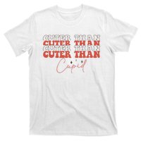 Cuter Than Cupid Groovy Retro Valentine's Day Gift T-Shirt