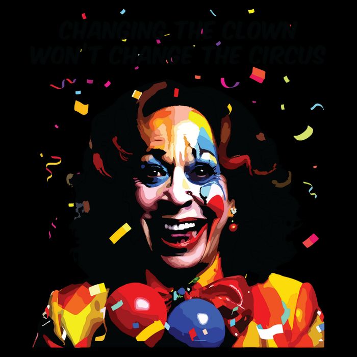 Changing The Clown Won’T Change The Circus Kamala Harris 16oz Travel Tumbler