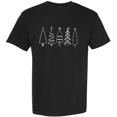 Christmas Trees Garment-Dyed Heavyweight T-Shirt