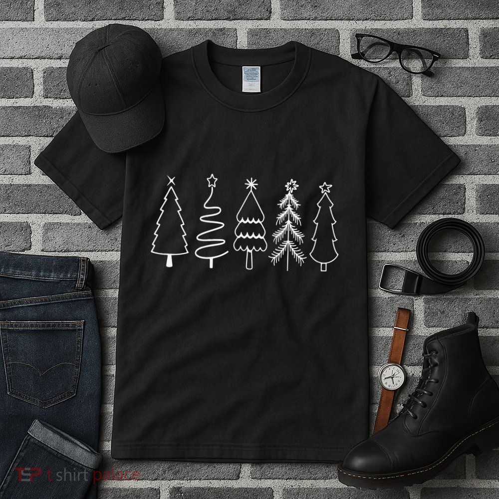 Christmas Trees Tall T-Shirt