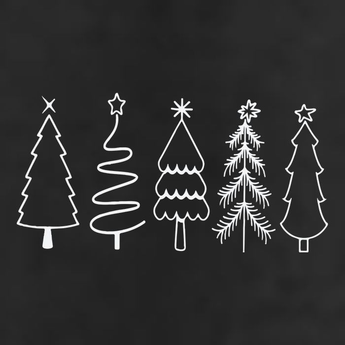 Christmas Trees 25L Jumbo Tote