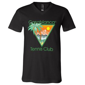 Casablanca Tennis Club V-Neck T-Shirt