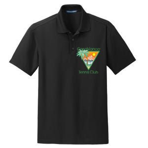 Casablanca Tennis Club Dry Zone Grid Polo