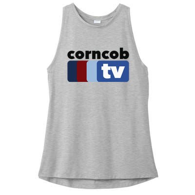 Corncob TV  Ladies PosiCharge Tri-Blend Wicking Tank