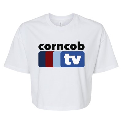 Corncob TV  Bella+Canvas Jersey Crop Tee