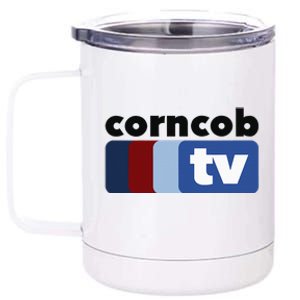 Corncob TV  12 oz Stainless Steel Tumbler Cup