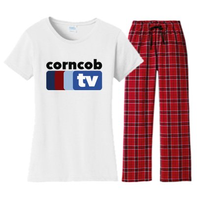 Corncob TV  Women's Flannel Pajama Set