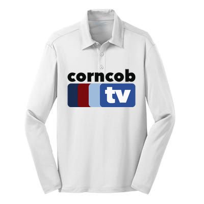 Corncob TV  Silk Touch Performance Long Sleeve Polo