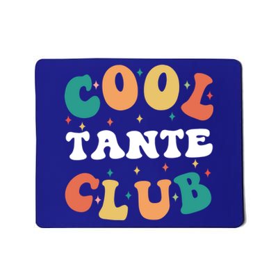 Cool Tante Club Funny Great Aunt Humor Grand Aunt Family Gift Mousepad