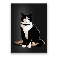 Cat Tuxedo Cat   Black Small Short Sleeve Classic Fit Tuxedo Cat Design Poster