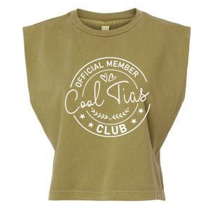 Cool Tia Club Latin Mexicana Aunt Mexican Auntie Tia Great Gift Garment-Dyed Women's Muscle Tee