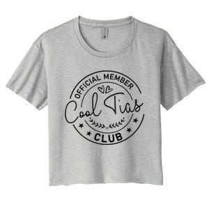 Cool Tia Club Latin Mexicana Aunt Mexican Auntie Tia Great Gift Women's Crop Top Tee