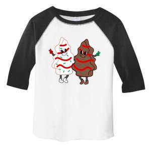 Cute Tree Cake Christmas Pajama Family Matching Xmas Holiday Meaningful Gift Toddler Fine Jersey T-Shirt