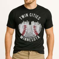 Cool Twin Cities Minnesota MN Baseball Skyline St. Paul MPLS Cooling Performance Crew T-Shirt