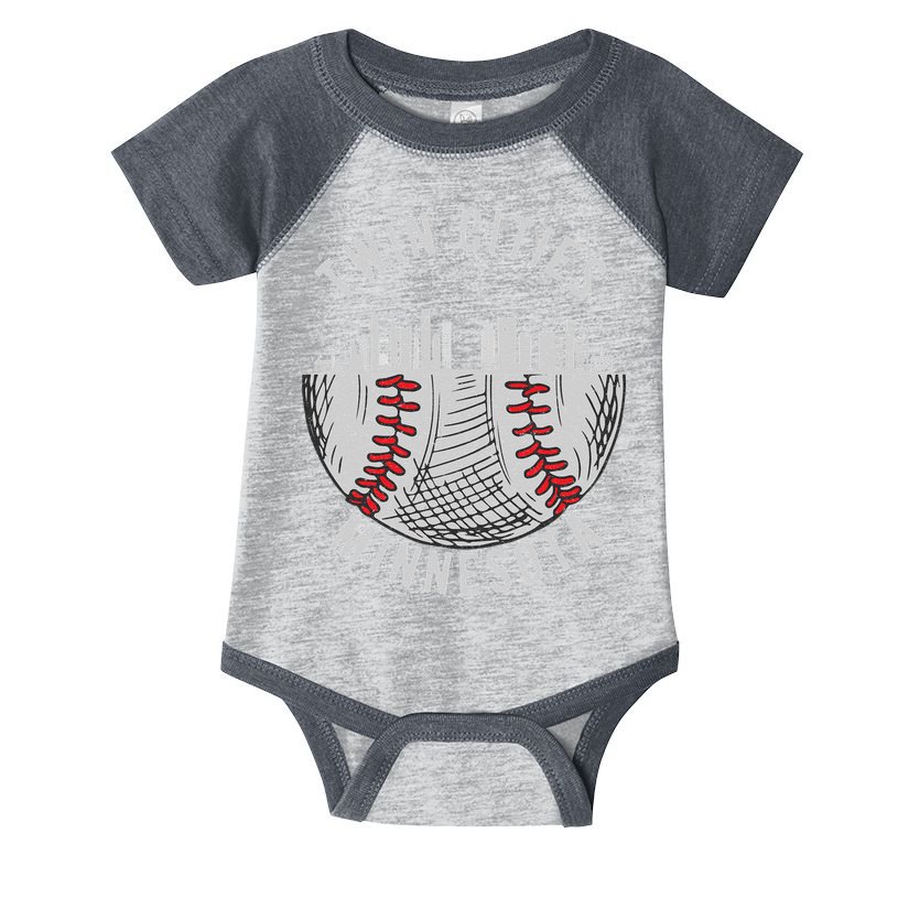 Cool Twin Cities Minnesota MN Baseball Skyline St. Paul MPLS Infant Baby Jersey Bodysuit