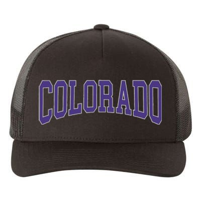 Colorado Text Yupoong Adult 5-Panel Trucker Hat