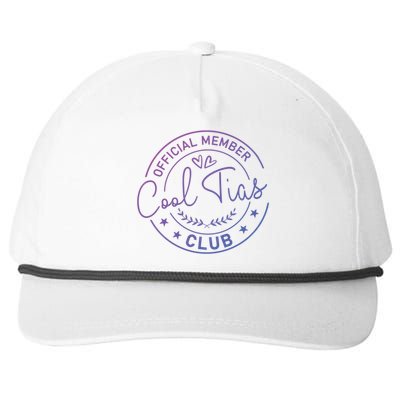 Cool Tia Club Latin Mexicana Aunt Mexican Auntie Tia Great Gift Snapback Five-Panel Rope Hat