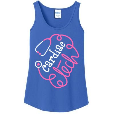 Cardiac Tech Cardiovascular Technologists Cardiac Technician Gift Ladies Essential Tank