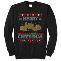 Cheese Tasting Christmas Merry Cheesemas Ugly Sweater Sweatshirt