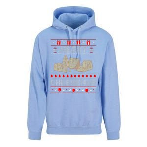 Cheese Tasting Christmas Merry Cheesemas Ugly Sweater Unisex Surf Hoodie