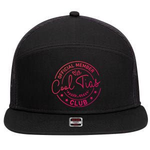 Cool Tia Club Latin Mexicana Aunt Mexican Auntie Tia Great Gift 7 Panel Mesh Trucker Snapback Hat