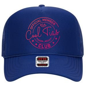 Cool Tia Club Latin Mexicana Aunt Mexican Auntie Tia Great Gift High Crown Mesh Back Trucker Hat