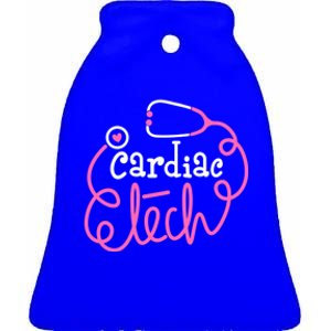 Cardiac Tech Cardiovascular Technologists Cardiac Technician Gift Ceramic Bell Ornament