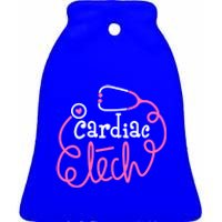 Cardiac Tech Cardiovascular Technologists Cardiac Technician Gift Ceramic Bell Ornament