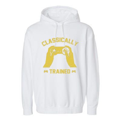 Classically Trained Garment-Dyed Fleece Hoodie