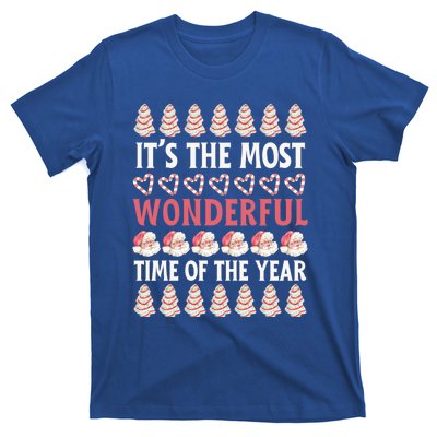 Christmas Tree Cake It’S The Most Wonderful Time Of The Year Great Gift T-Shirt