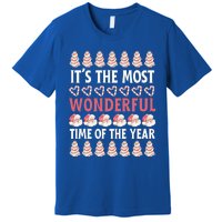 Christmas Tree Cake It’S The Most Wonderful Time Of The Year Great Gift Premium T-Shirt