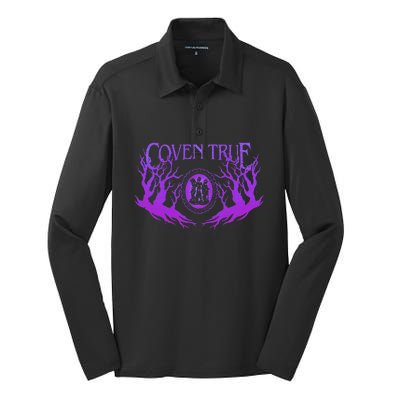 Coven True Silk Touch Performance Long Sleeve Polo