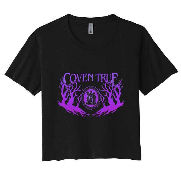 Coven True Women's Crop Top Tee