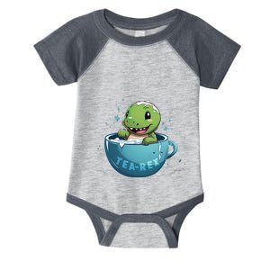 Cute TRex Dinosaur Tea TeaRex Infant Baby Jersey Bodysuit