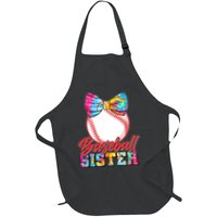 Cute Tie Dye Baseball Sister Apron