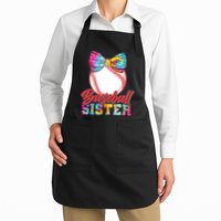Cute Tie Dye Baseball Sister Apron