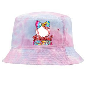 Cute Tie Dye Baseball Sister Tie-Dyed Bucket Hat