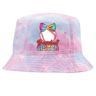 Cute Tie Dye Baseball Sister Tie-Dyed Bucket Hat