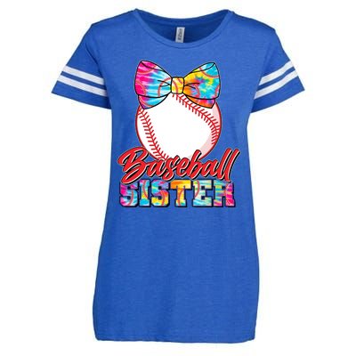 Cute Tie Dye Baseball Sister Enza Ladies Jersey Football T-Shirt