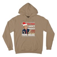 Christmas Trump Dear Santa Fake News Funny Xmas Hoodie