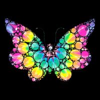 Cute Tie Die Polka Dots Cooling Performance Crew T-Shirt
